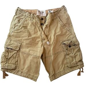 Abercrombie & Fitch Men’s Tan Cargo Shorts